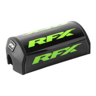 RFX F7 BAR PAD 1 1/8" BLACK / GREEN