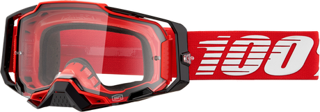 100% Armega Clear Lens Goggles