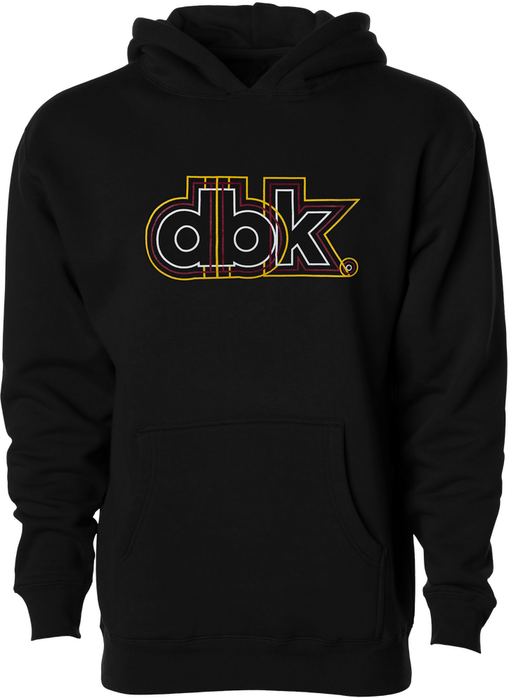 DBK LINED UP YOUTH HOODIE BLACK YL
