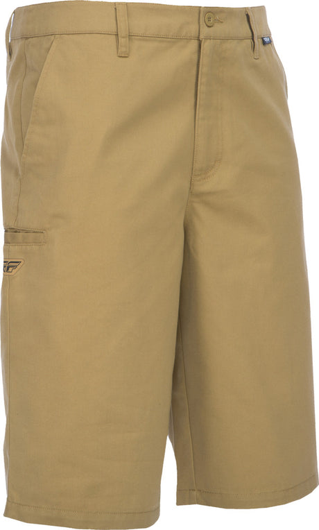 FLY STOCK SHORTS KHAKI SZ 34