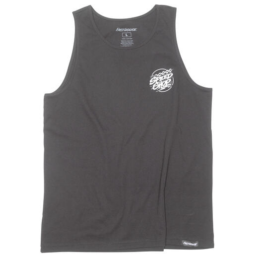 FastHouse BURNER TANK TOP BLACK SM - BURNER TANK TOP