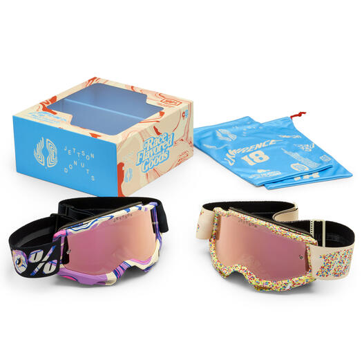 100 Percent Accuri 2 2pk LE Jett Lawrence Donut Goggles
