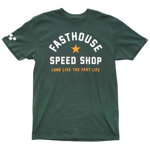 FastHouse FAST LIFE TEE GREEN LRG - FAST LIFE TEE