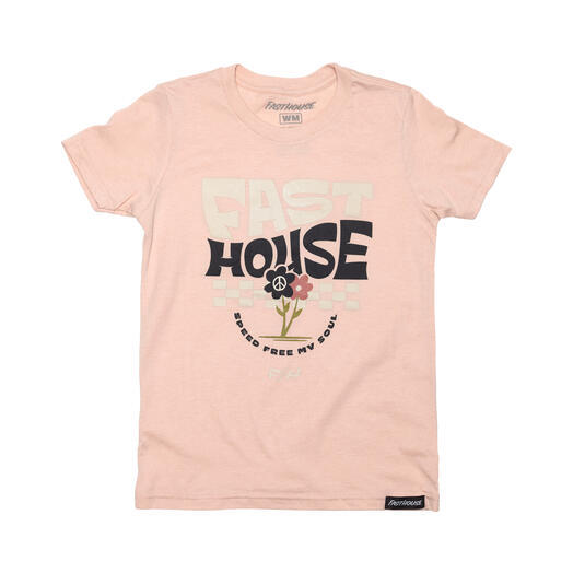 FastHouse GRL FLOURISH SS HTHR PCH - GRL FLOURISH SS HTHR PCH