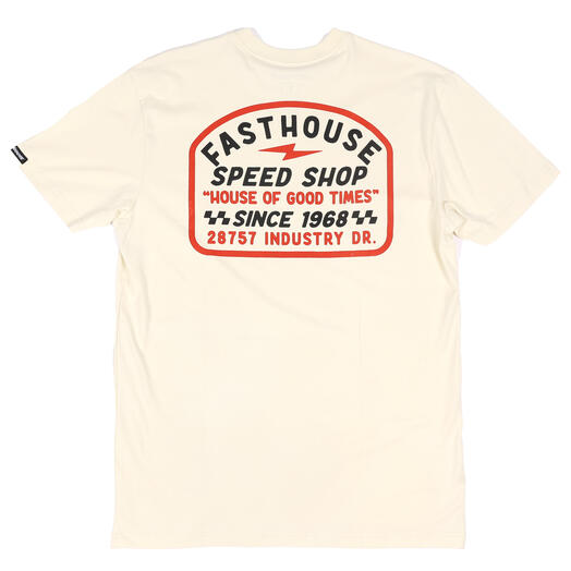 FastHouse JUNCTION SS TEE NATURAL - JUNCTION SS TEE NATURAL