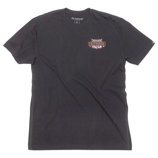 FastHouse KREST SS TEE BLACK SM - KREST SS TEE