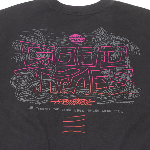 FastHouse GETAWAY SS TEE BLACK SM - GETAWAY SS TEE