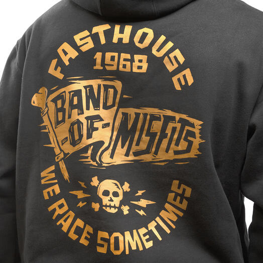 FastHouse Marauder Hooded Black Pullover
