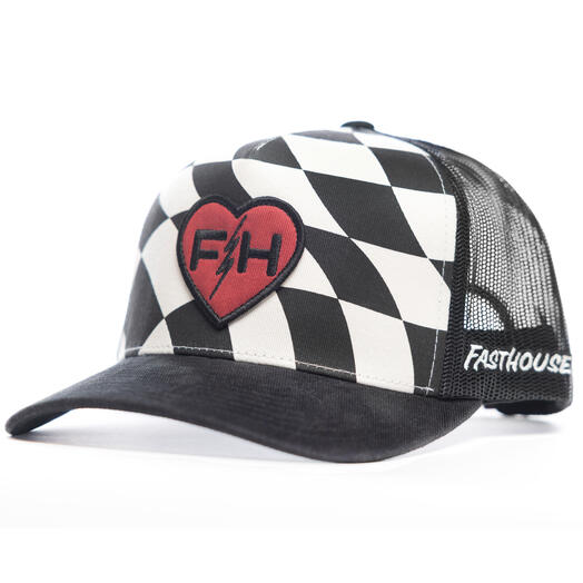 FastHouse TRIP HAT BLACK/WHITE OS