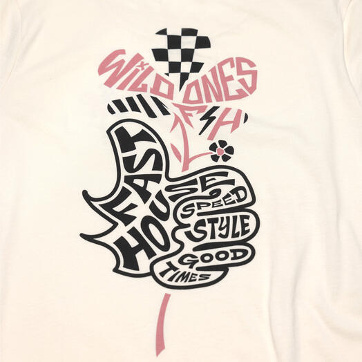 FastHouse WMN GARDEN PARTY SS BLK - WMN GARDEN PARTY SS BLK