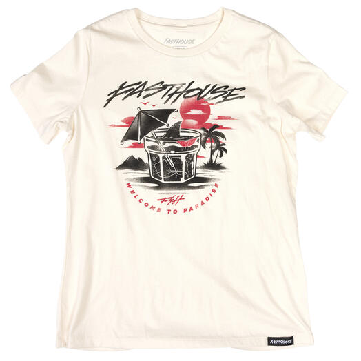FastHouse WMN HIDEOUT SS TEE NATURL  - WMN HIDEOUT SS TEE NATURL