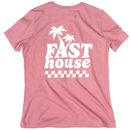 FastHouse WMN VACAY SS TEE MAUVE - WMN VACAY SS TEE MAUVE