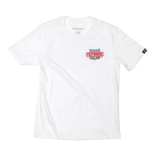 FastHouse YOUTH KREST SS TEE WHITE