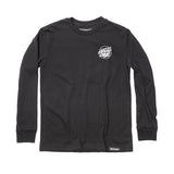 FastHouse YOUTH BURNER LS TEE BLACK SM - YOUTH BURNER LS TEE