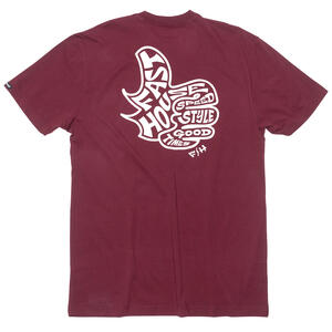 FastHouse SATSFACTION SS TEE MAROON