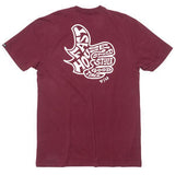 FastHouse SATSFACTION SS TEE MAROON