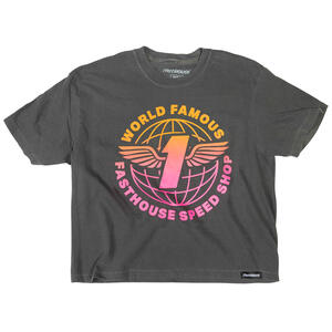 FastHouse WM RENOWN CROP SS TEE PEP