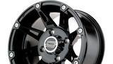 Wheel - 387X - Rear - Black - 14x8 - 4/110 - 4+4