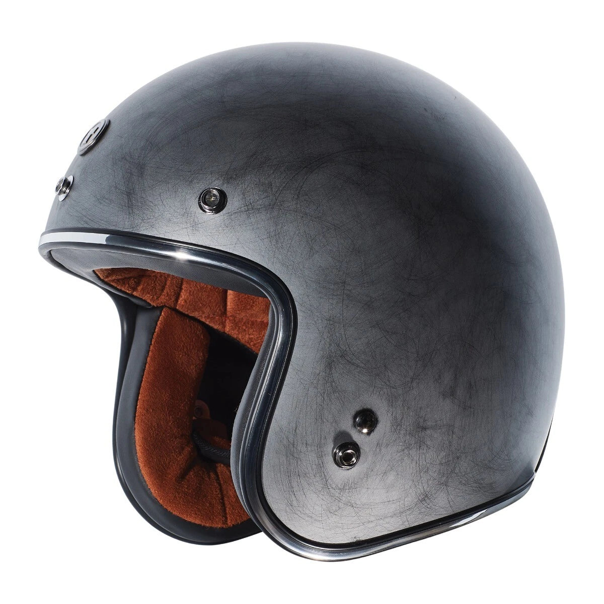 Torc T50 Open Face Weathered Silver Helmet