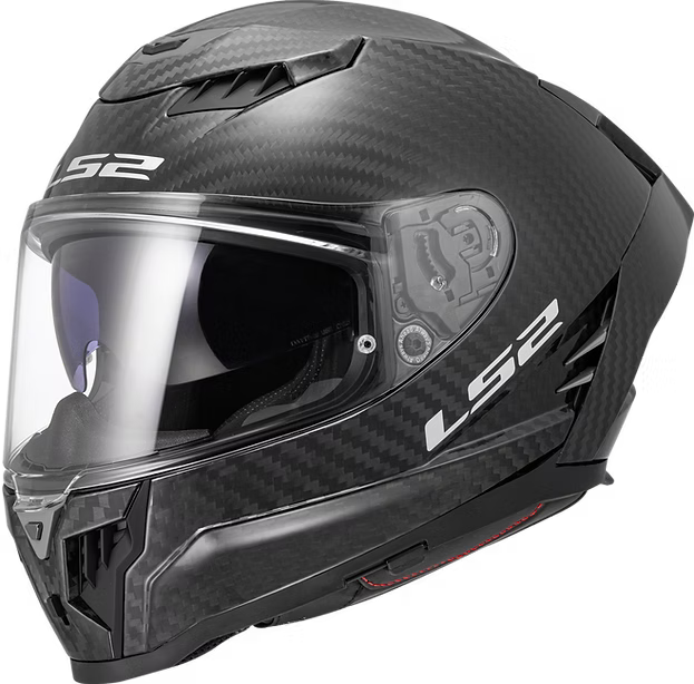 LS2 SOLID - MATTE WEAVED CARBON - Dragon Helmet