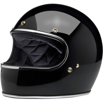 BILTWELL Gringo Helmet — Solid gloss black