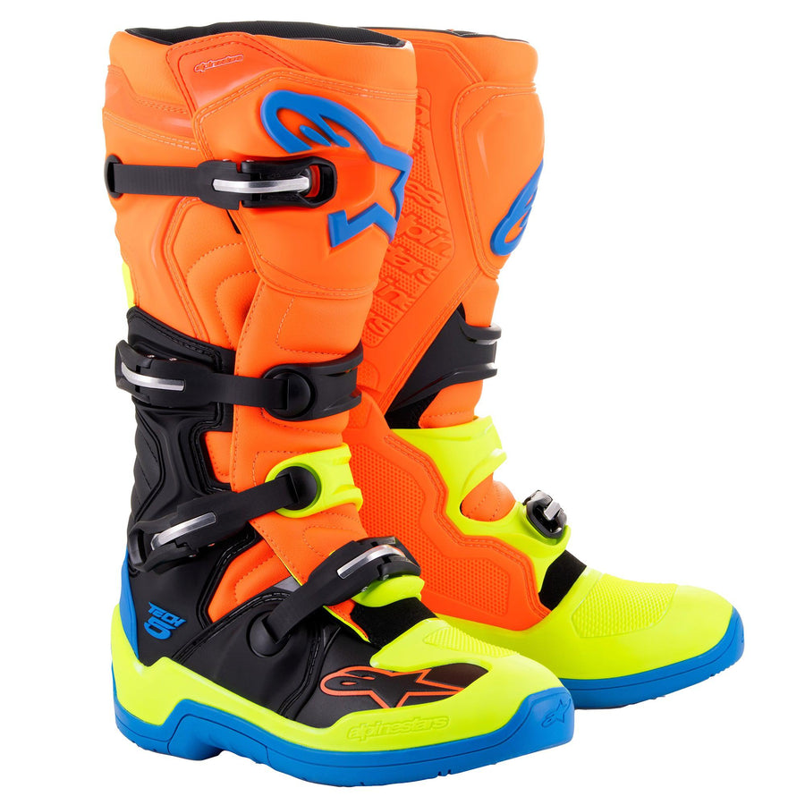 Blue hot sale motocross boots