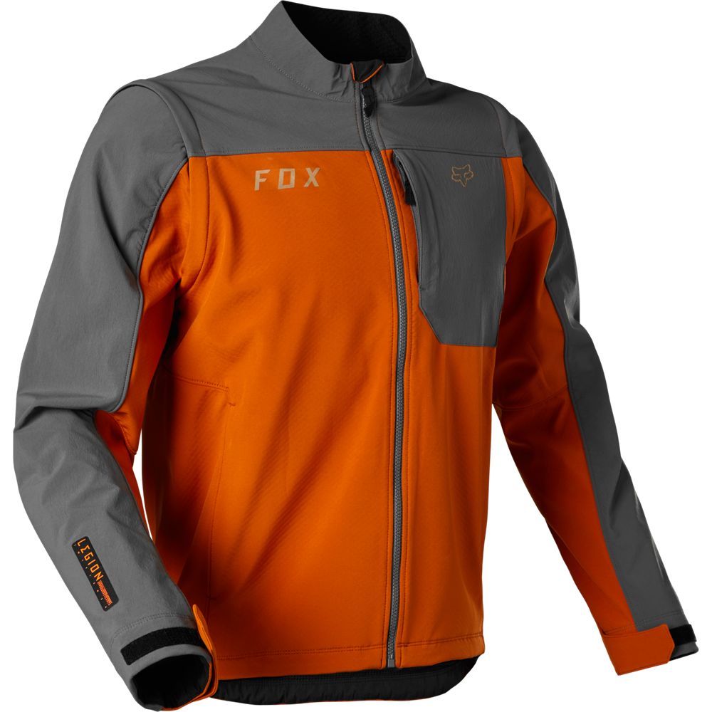 Fox Legion Softshell Jacket Burnt Orange All Sizes