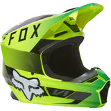 FOX V1 RIDL HELMET FLO/YLW