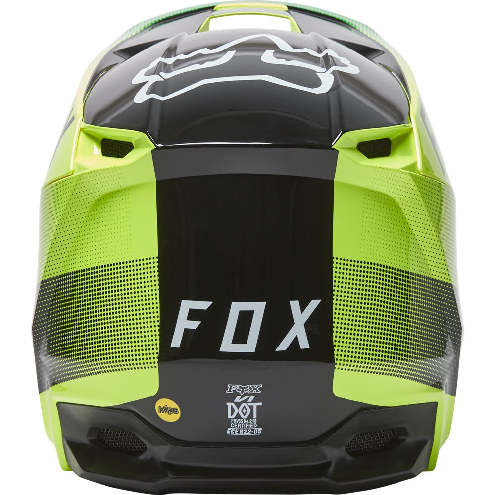 FOX V1 RIDL HELMET FLO/YLW – Performance Moto Parts