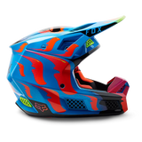 FOX RACING V3 RS EYERIS BLUE HELMET