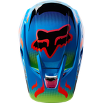 FOX RACING V3 RS EYERIS BLUE HELMET