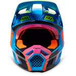 FOX RACING V3 RS EYERIS BLUE HELMET