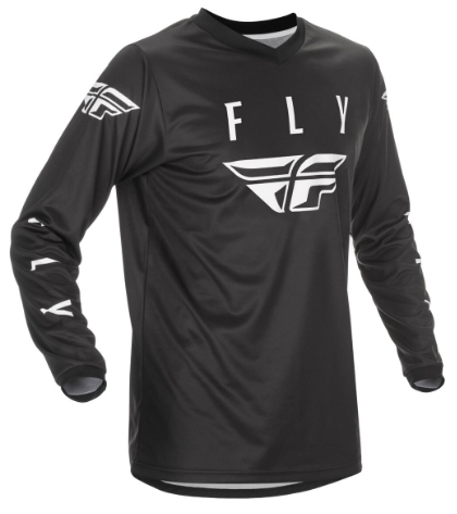 FLY RACING FLY UNIVERSAL JERSEY BLACK/WHITE