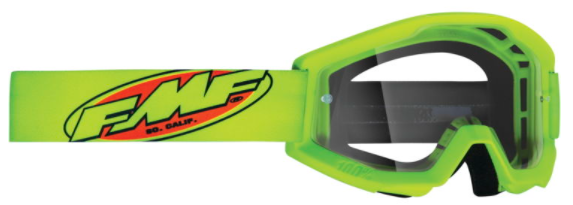 FMF® PowerCore Goggle YELLOW CLEAR