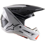ALPINESTAR SM5 Helmet - Rayon - Light-Gray/Black/Silver