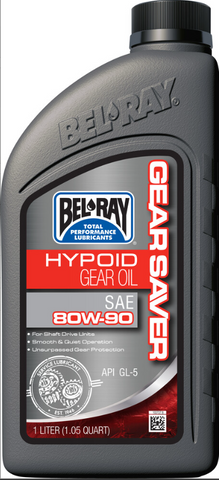 BEL-RAY GEAR SAVER HYPOID GEAR OIL 80W-90 1L
