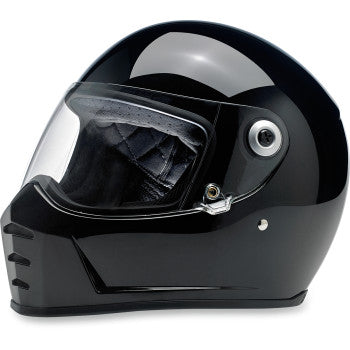 Biltwell Lane Splitter Helmet Black Gloss