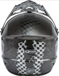 GMAX YOUTH MX-46Y OFF-ROAD ANIM8 HELMET DARK SILVER/BLACK