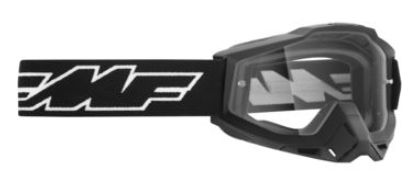 FMF PowerBomb OTG Goggle Rocket Black with Clear Lens
