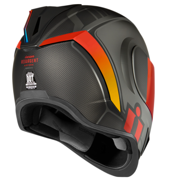 Icon Airform™ Resurgent Black/Red Helmet