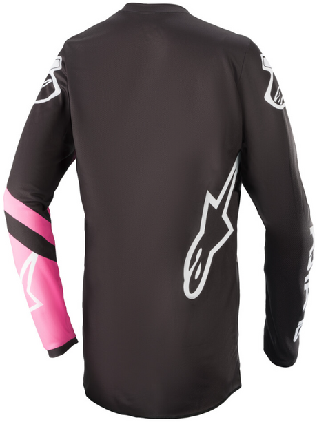 ALPINESTARS STELLA FLUID CHASER JERSEY BLACK/PINK FLUO