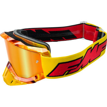 FMF PowerBomb Goggles - Spark - Red Mirror