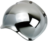 BILTWELL Bubble Shield - Chrome Mirror