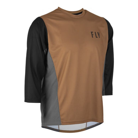 FLY RACING RIPA 3/4 SLEEVE JERSEY DARK KHAKI/BLACK
