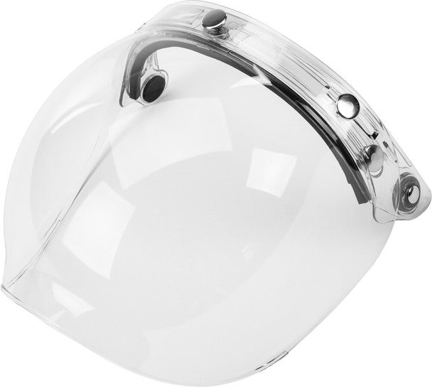 GMAX BUBBLE SHIELD 3-SNAP FLIP-UP CLEAR UNIVERSAL