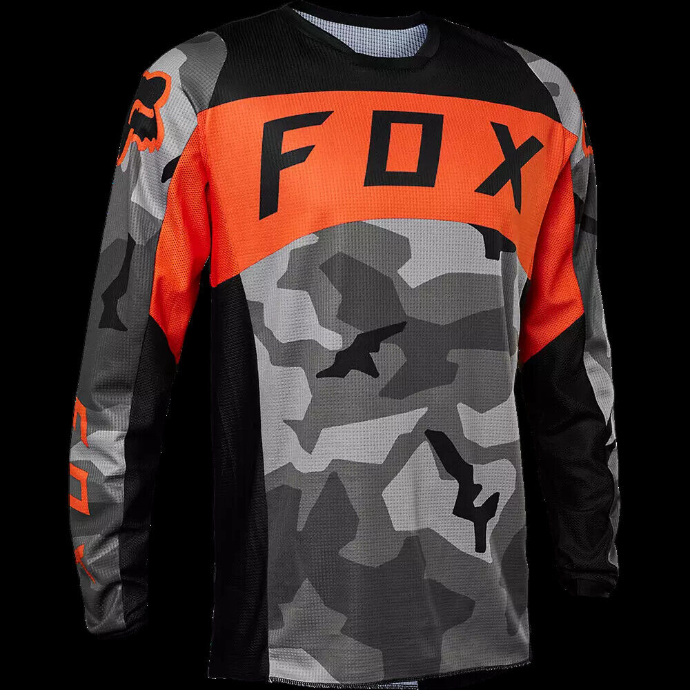 FOX 180 BNKR JERSEY GREY CAMO