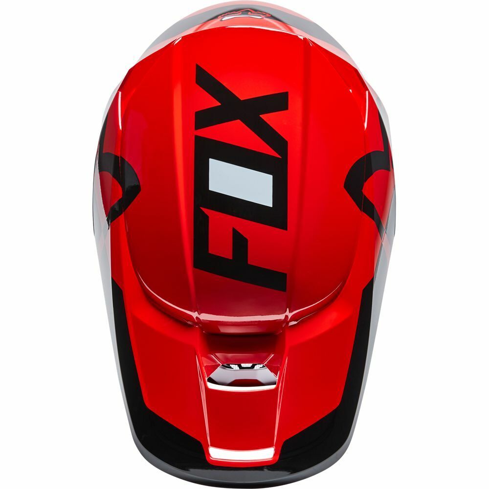 FOX V1 YOUTH LUX FLO RED