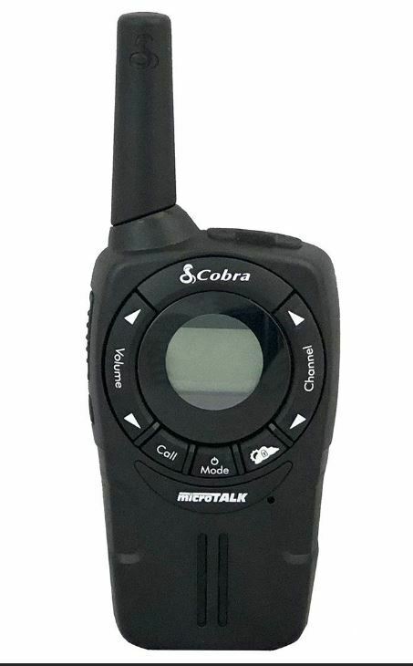 Cobra Two-Way Walkie Talkies SH360BK 25 Mile Range Built-in Weather Radio New