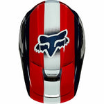 FOX V1 ULTRA RED/WHITE/BLUE HELMET