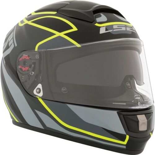 LS2 CITATION VANTAGE MT BLACK-YELLOW HELMET